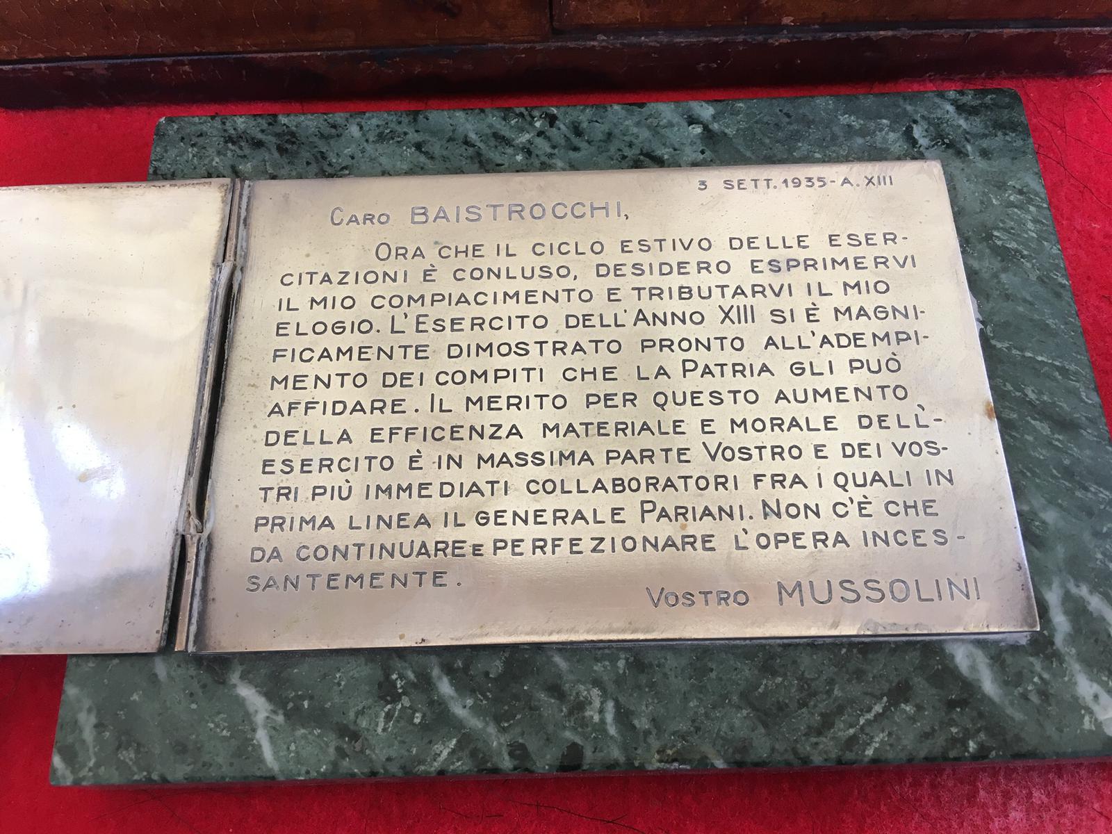 Generale Federico Baistrocchi collezionemilitare.it